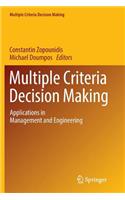 Multiple Criteria Decision Making