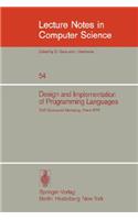 Design and Implementation of Programming Languages