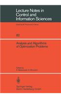 Analysis and Algorithms of Optimization Problems