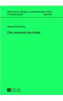 Die Lesbarkeit Der Musik