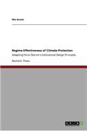 Regime Effectiveness of Climate Protection: Adapting Elinor Ostrom's Institutional Design Principles
