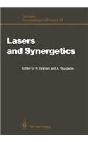 Lasers and Synergetics