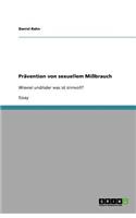 Prävention von sexuellem Mißbrauch