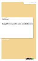 Bargeldverbot ja oder nein? Eine Diskussion