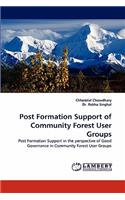 Post Formation Support of Community Forest User Groups