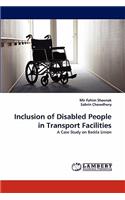 Inclusion of Disabled People in Transport Facilities