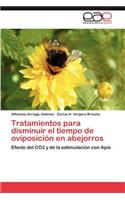 Tratamientos para disminuir el tiempo de oviposición en abejorros