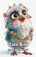 Cute Bird Coloring Book