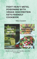 Fight Heavy Metal Poisoining with Vegan High Protein Keto Friendly Cookbook: Recipes for Muscles and Toned Body and to Detox your Body