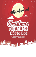 Christmas Alphabet Dot to Dot Coloring Book