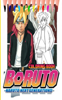 Boruto Naruto Next Generations Coloring Book