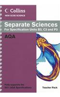 Separate Sciences for Specification Units B3, C3 and P3