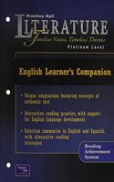Prentice Hall Literature: Timeless Voices Timeless Themes 7 Edition English Learner's Companion Grade 7 2002c