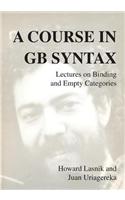 Course In GB Syntax