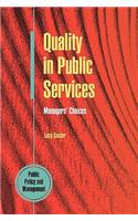 Quality in Public Services