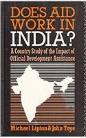 Does Aid Work in India?: A Country Study of the Impact of Official Development Assistance