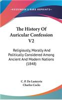 The History Of Auricular Confession V2