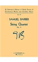 String Quartet, Op. 11: Study Score No. 28