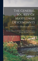 General Society Of Mayflower Descendants