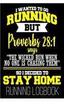 I Wanted To Go Running But Proverbs 28