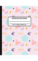 Composition Book Graph Paper 4x4