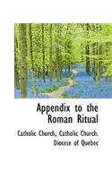 Appendix to the Roman Ritual