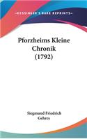 Pforzheims Kleine Chronik (1792)
