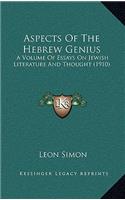 Aspects of the Hebrew Genius