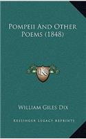 Pompeii And Other Poems (1848)