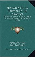Historia De La Provincia De Aragon