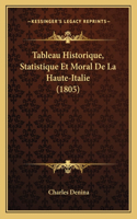 Tableau Historique, Statistique Et Moral De La Haute-Italie (1805)