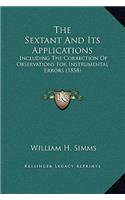 The Sextant And Its Applications