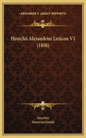 Hesychii Alexandrini Lexicon V1 (1858)