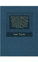 History of the Transmission of Ancient Books to Modern Times