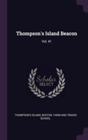 Thompson's Island Beacon: Vol. 41