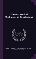 Effects of Nominal Contracting on Stock Returns