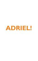 Adriel! Affirmations Notebook & Diary Positive Affirmations Workbook Includes: Mentoring Questions, Guidance, Supporting You