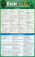 Microsoft Excel 365 Tips & Tricks - 2019: A Quickstudy Laminated Software Reference Guide