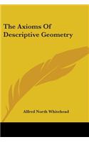 Axioms Of Descriptive Geometry