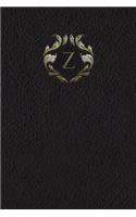Monogram "Z" Meeting Notebook: (26 Monogram Black 150 Meeting)