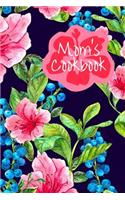 Mom's Cookbook: Blank Recipe Book