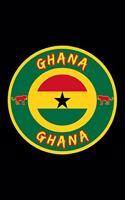 Ghana Flags Notebook