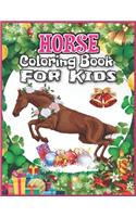Horse Coloring Book for Kids: Ages 4-8: Horse Activity Coloring Book with Fun, Easy, and Relaxing Coloring Pages (Horses Book For Kids)
