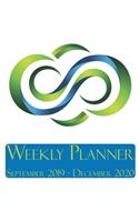 Weekly Planner September 2019-December 2020