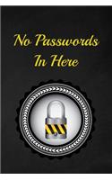 No Passwords In Here