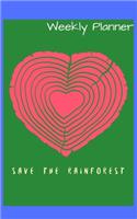 Save the Rainforest Weekly Planner