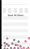 Ukulele Tab Notebook: Composition and Songwriting Ukulele Music Song with Chord Boxes and Lyric Lines Tab Blank Notebook Manuscript Paper Journal Workbook Sheet for Begin