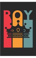 Roy: Vintage Custom Personalized Lined Name Notebook, Diary, Journal - Retro Birthday, Christmas Gifts for Son, Nephew, Brother, Dad, Father: Medium Coll
