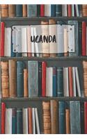 Uganda: Ruled Travel Diary Notebook or Journey Journal - Lined Trip Pocketbook for Men and Women with Lines