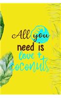 All You Need Is Love + Coconuts